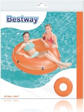 Bestway 36120 Nafukovací kruh průměr 1,19m, oranžový