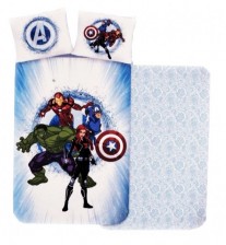 Carbotex bavlna povlečení Avengers MARVEL 140x200cm, 70x90 cm