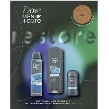 DOVE Men+Care Dárková sada tělové péče Restore Collection