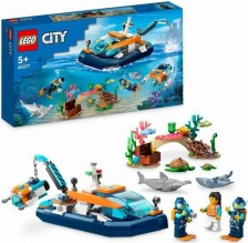 LEGO® City 60377 Průzkumná ponorka potápěčů