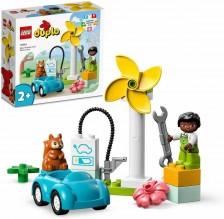 LEGO® DUPLO® 10985 Větrná turbína a elektromobil