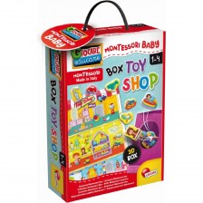 Lisciani MONTESSORI BABY BOX TOY SHOP - Vkládačka hračky