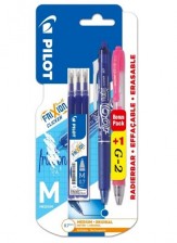 Pilot FriXion Clicker 07 Roller 0,7 mm modrý + náplň sada 3 ks modrá