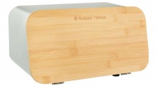 RUSSELL HOBBS Dóza na pečivo 34 x 17 x 19 cm, stříbrná/bambus