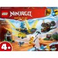 LEGO® NINJAGO® 71798 Nya a Arin - bitva na hřbetě dračího mláděte